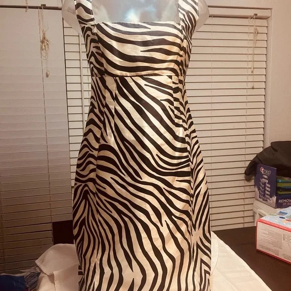 Club Monaco | Dresses | Club Mnaco Stylish Zebra Print Dress | Poshmark